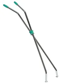 Roots Chromed Reinforced V-Sweeper Handle — image 1