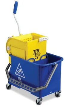 Roots Double Bucket, 20 L, with O Key Wringer — image 1