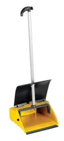 Roots Dust Pan with Clip, Aluminium Handle & Ergonomic Grip Support — image 1