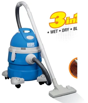 Roots Supervac 3-in-1 Wet, Dry & Blow Vacuum Cleaner, Plastic 23 L, Blue — image 1