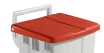 Roots Red Lid for Derby Bin, 90 L — image 1
