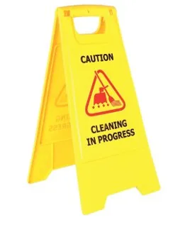 Roots Cleaning in Progress Caution Board — image 1