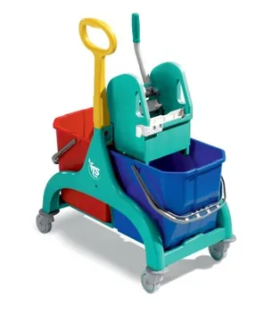 Roots Nick 30 L Trolley, Green, with Plastic Handle — image 1
