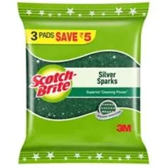 Scotch Brite Silver Spark Scrub Pad — image 11