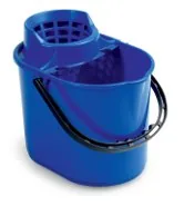 Roots Pit 12 L Bucket with Squeezer, Blue — image 1