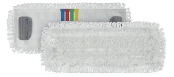 Roots Uni System Microriccio Flat Mop, White — image 1