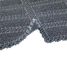 3M™ Nomad™ Mini Modular Entrance Mat 9200, Blank Tiles, Grey, 7.87 in x 7.87 in, 120/Case — image 1