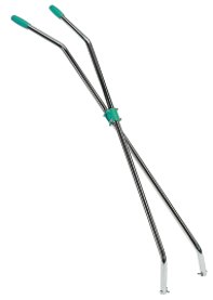 Roots Chromed Reinforced V-Sweeper Handle — image 1