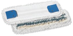 Roots Wet System Flat Microfibre + Polyester + Cotton Mop, Tris 40 cm — image 1