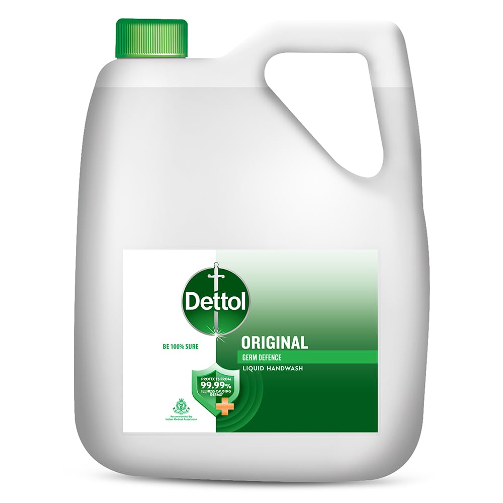 Dettol Liquid Handwash Original, 5 L - Commercial Pack — image 1