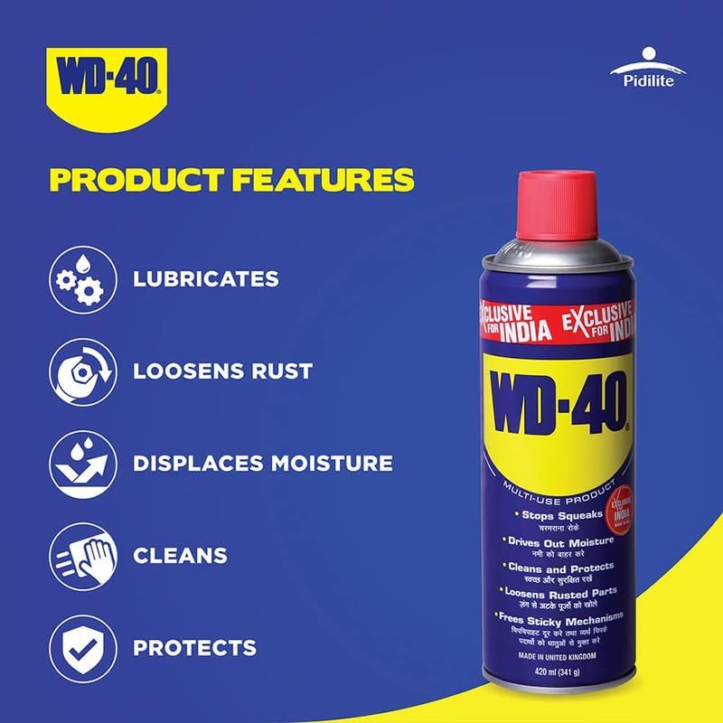 WD-40 Multipurpose Spray - 420ml, 420 ml — image 3
