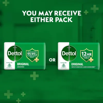Dettol Original Germ Protection Bathing Soap Bar — image 3