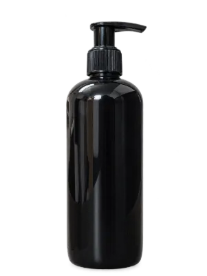 Empty Lotion Bottles Dispenser Refillable Pump Black Pump - 300ml — image 1