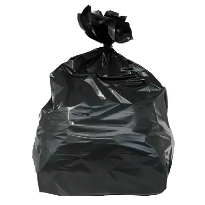 RT3642 Garbage Bags Recycled, 36"x42", 100 L (12pcs/kg) - Black — image 2