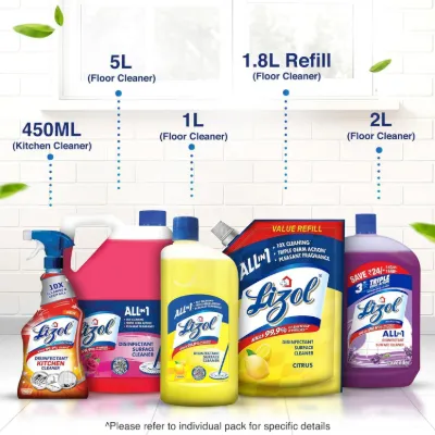 Lizol Disinfectant Surface & Floor Cleaner Liquid, 975 ml — image 5