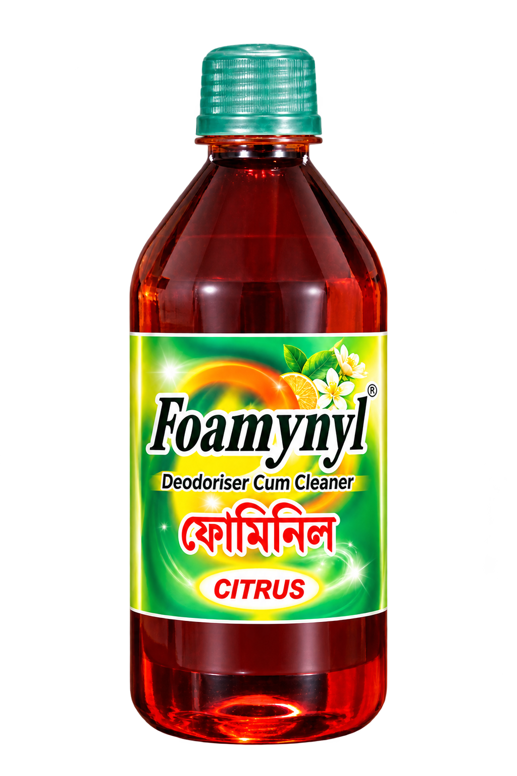 Foamynyl Deodoriser Cum Floor Cleaner Conc. - 500 ml, Citrus - 500 ml — image 1