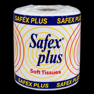 Safex Toilet Roll Tissue Paper, 2 Ply — image 1