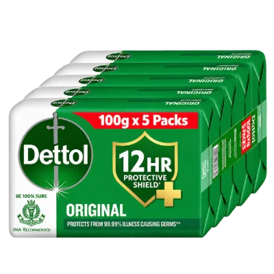Dettol Original Germ Protection Bathing Soap Bar — image 2