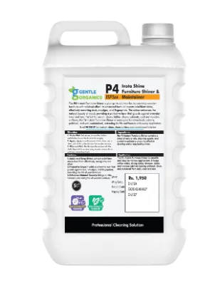 Gentle Organics P4 | Shine on Furniture & Wood Maintainer, 5 L — image 2