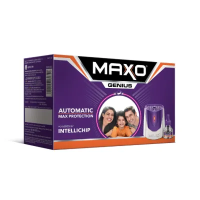 Maxo Genius Liquid Vaporizer Combo (Machine + 1 Refill Liquid 45ml) — image 1